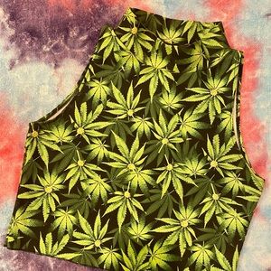 *SOLD* 420 crop top